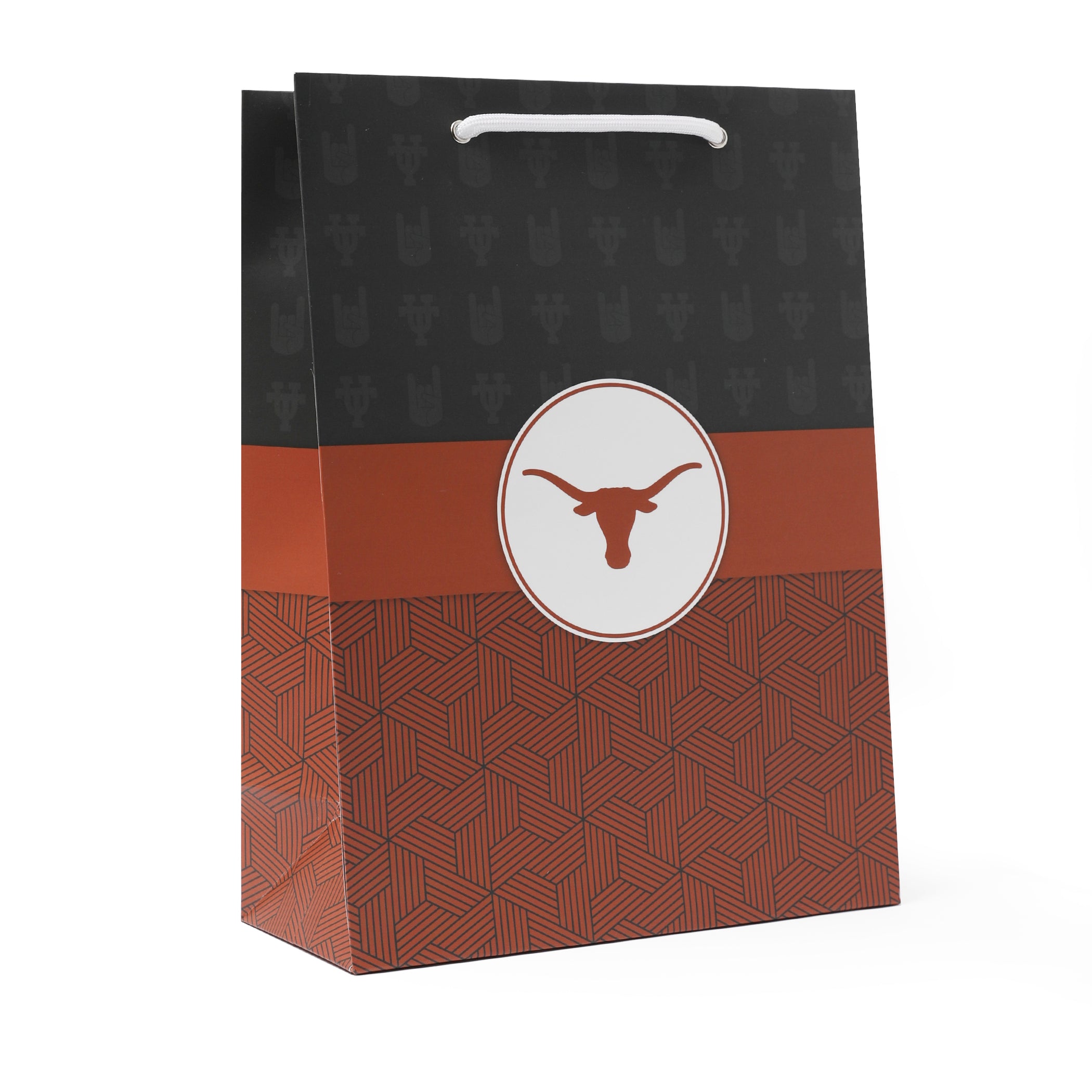 Texas Longhorns Pattern Gift Bag