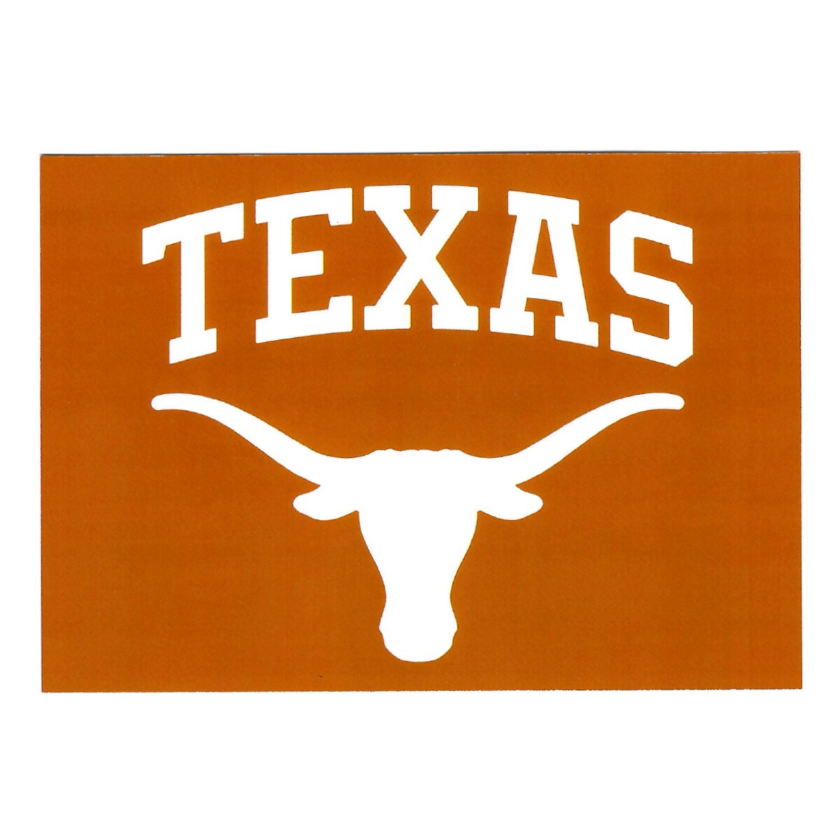 Arch Texas Over Longhorn Postcard