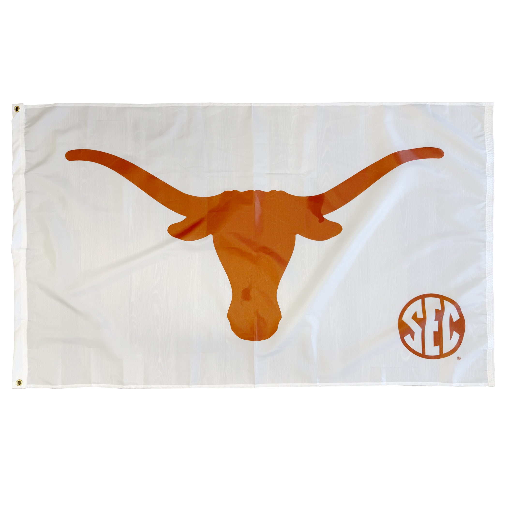 Texas Longhorns White SEC Flag - 3x5