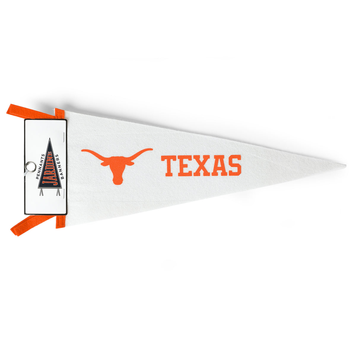 Texas Longhorns Steerhead White Pennant - 6x15