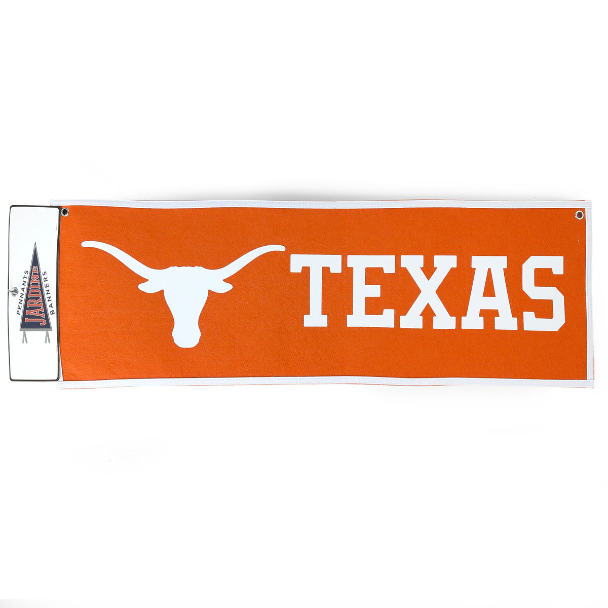 Texas Longhorns Steerhead Banner - 12x36