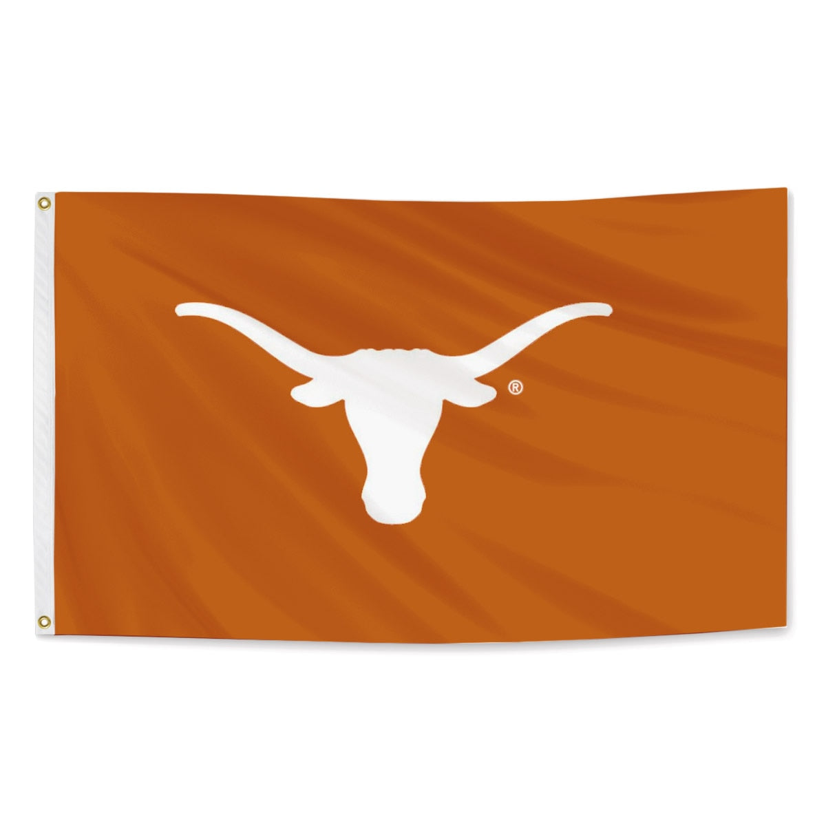 Texas Longhorn Silk Screen Flag - 3 ft x 5 ft