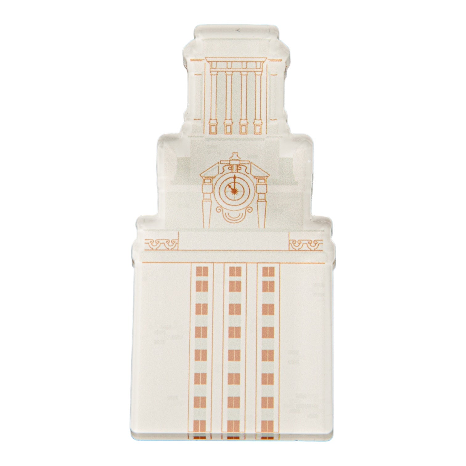 University of Texas Tower Acrylic Magnet