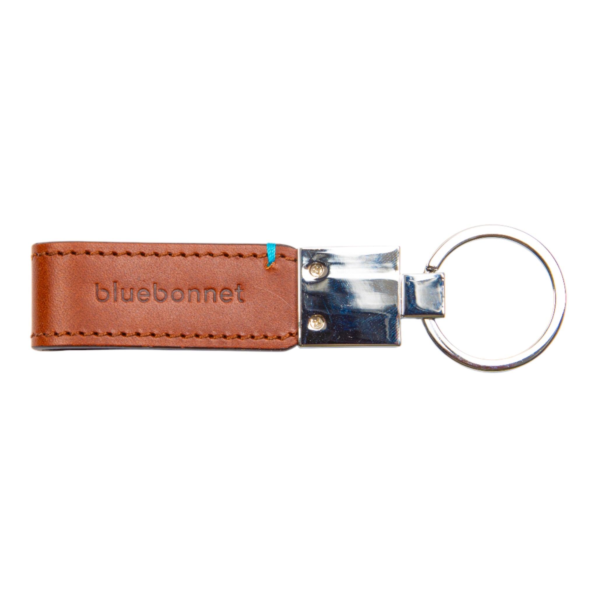 Texas Longhorns Italian Leather Gameday Key Tag