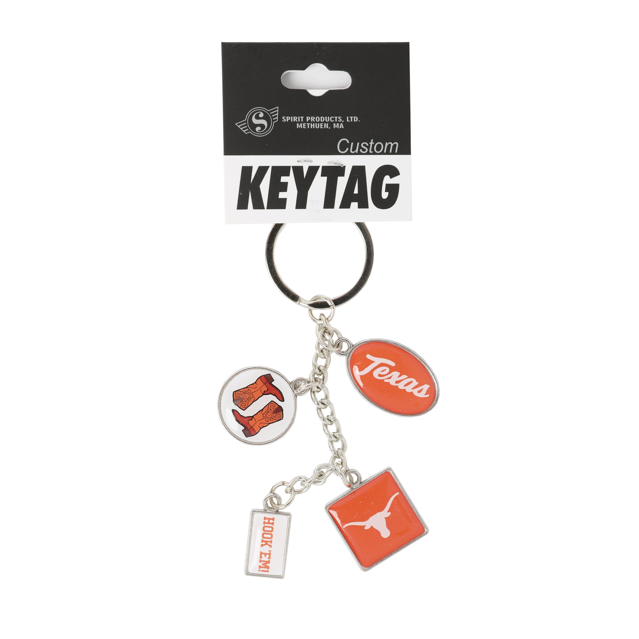 Texas Longhorns Dangle Key Chain