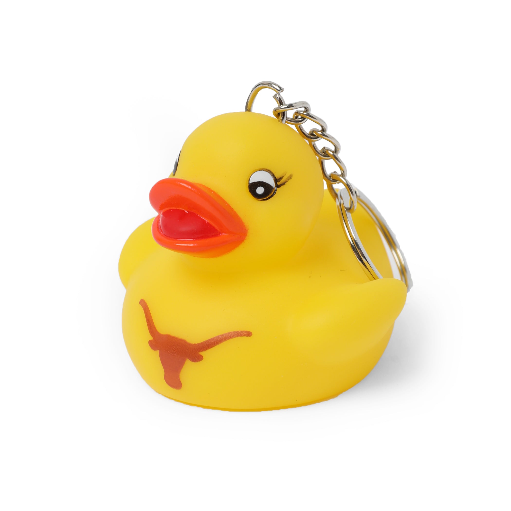 Texas Longhorns Rubber Duck Key Tag