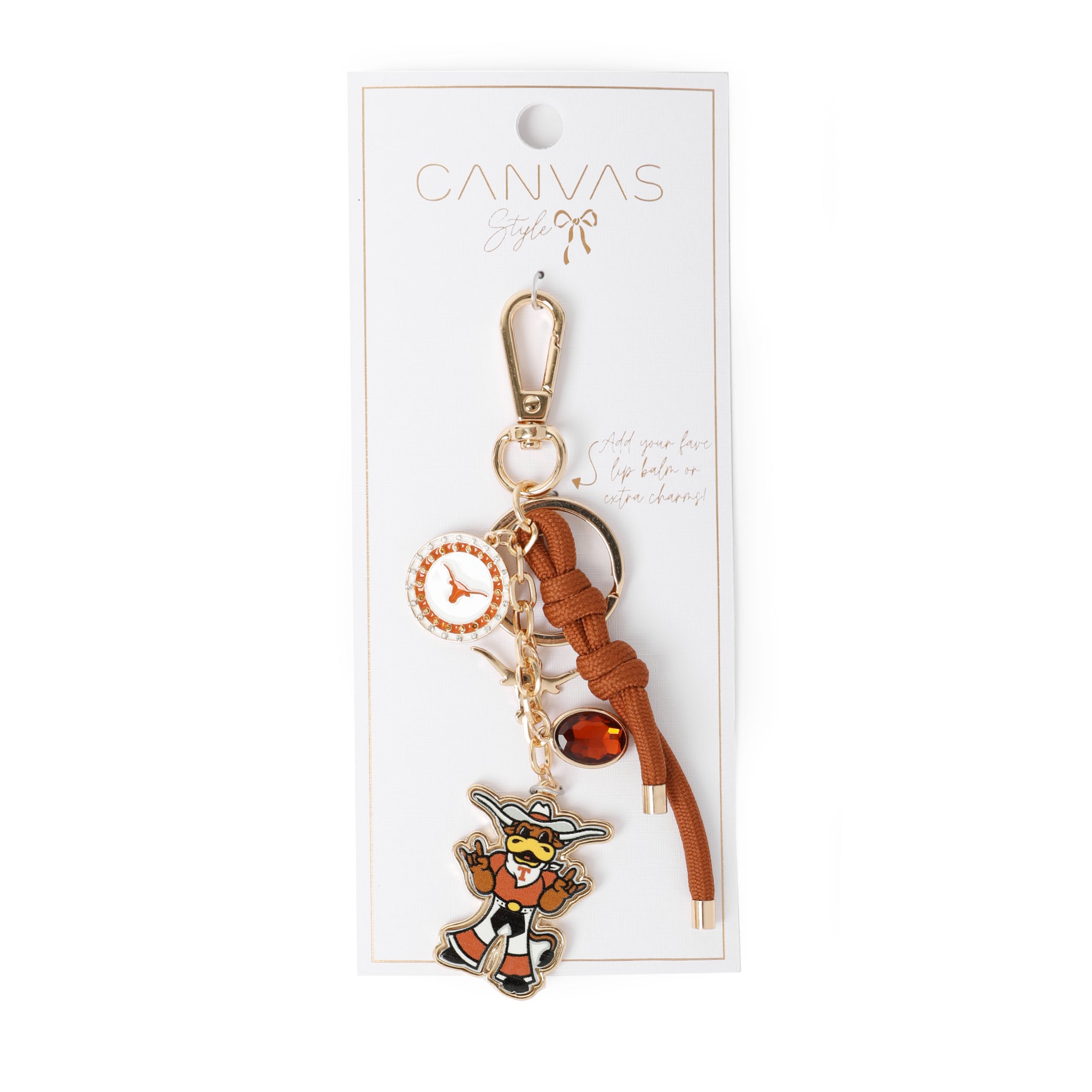 Texas Longhorns Cluster Bag Charm