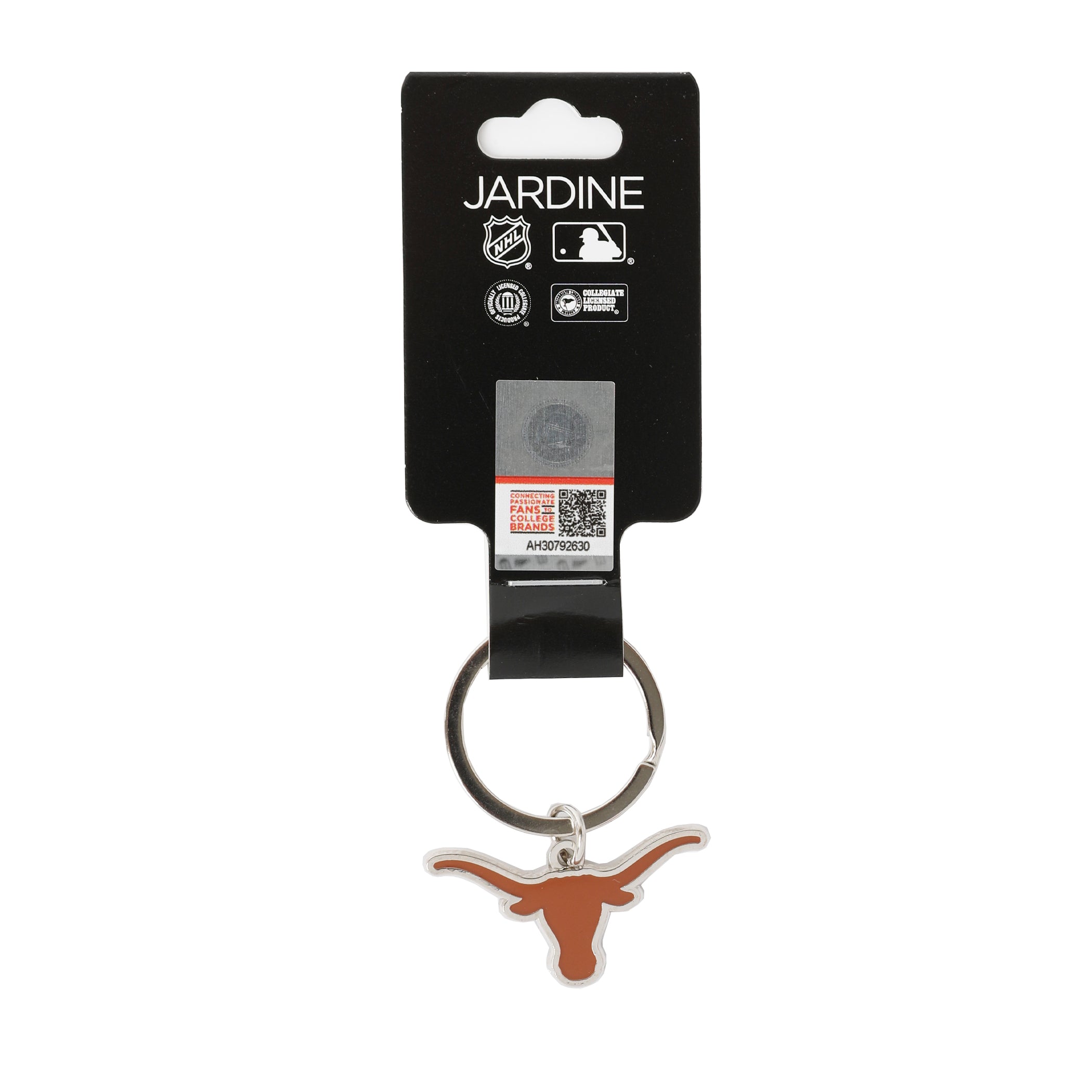 Texas Longhorns Brass Key Tag