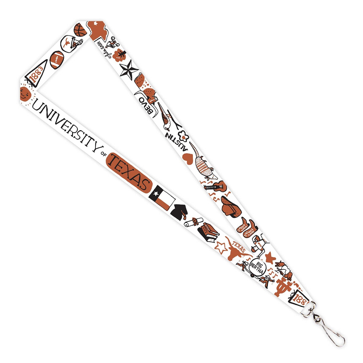 Julia Gash University of Texas Lanyard