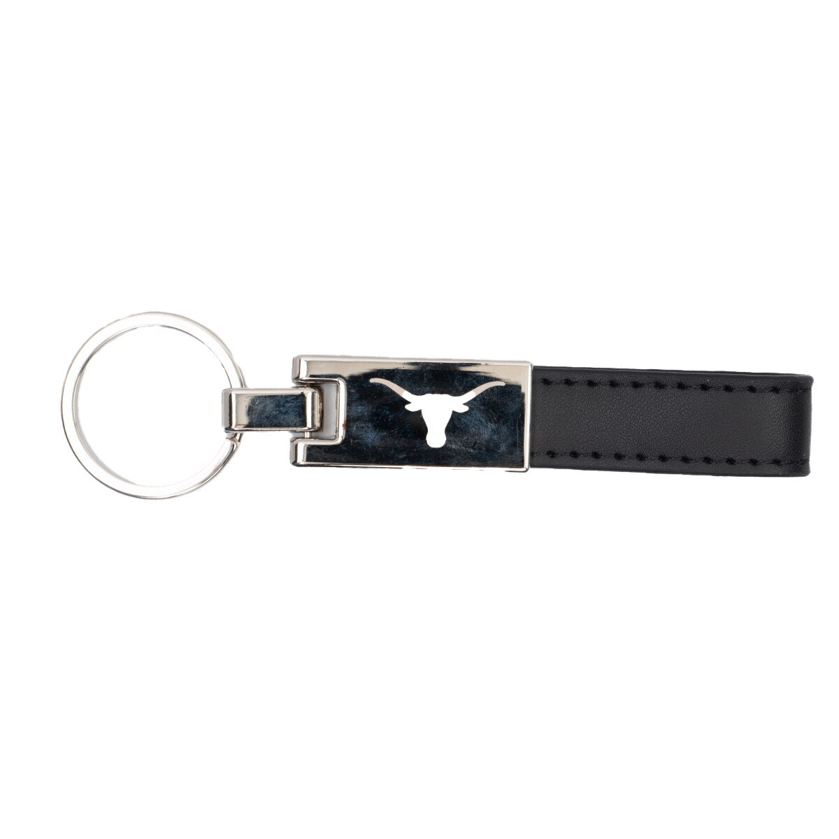 Texas Luxe Leather Strap Keychain