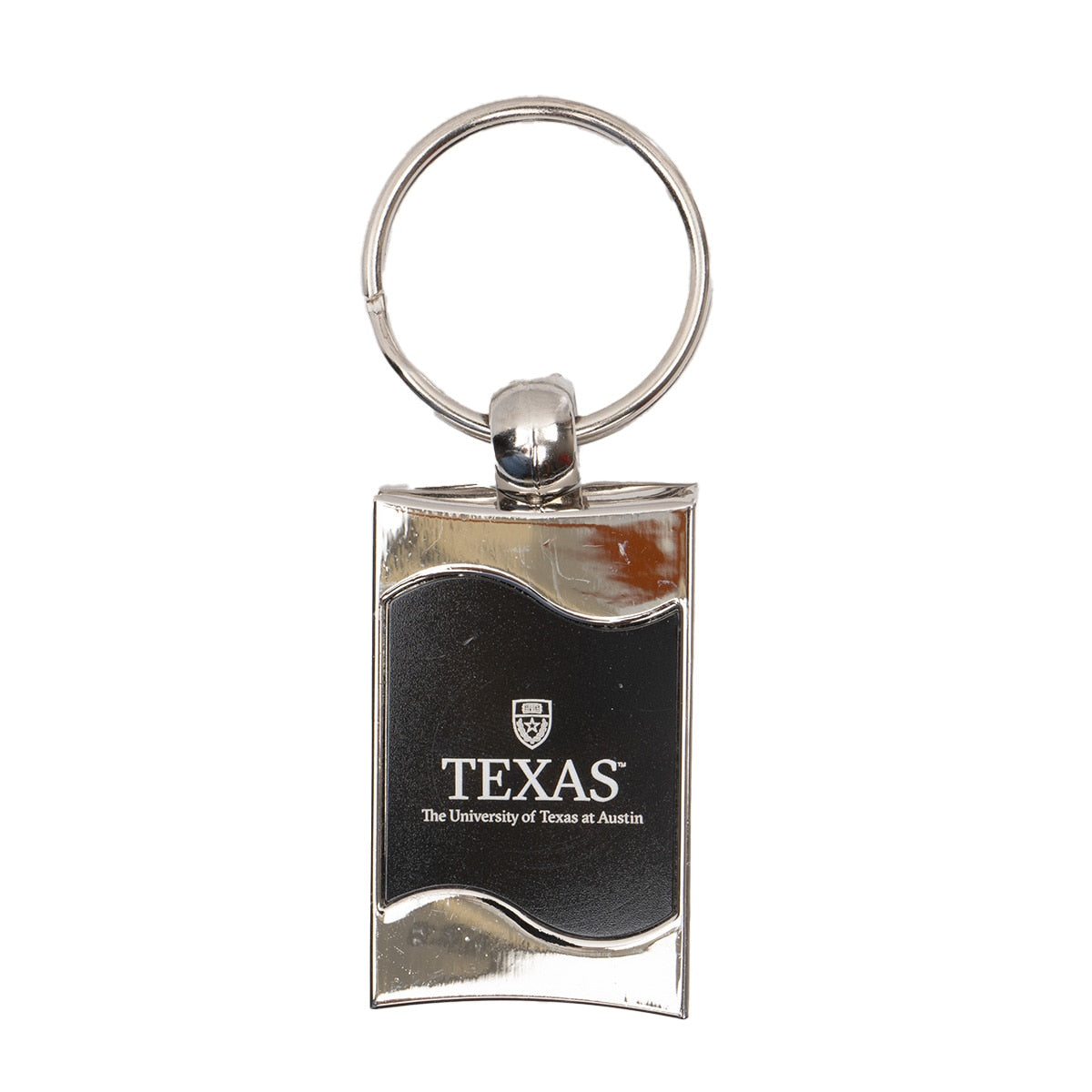 Texas Longhorns Wave Effect Keychain