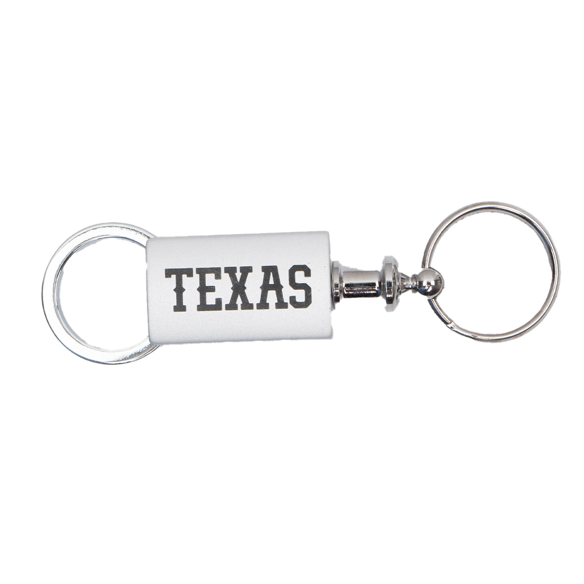 Texas Longhorns Anodized Valet Keychain