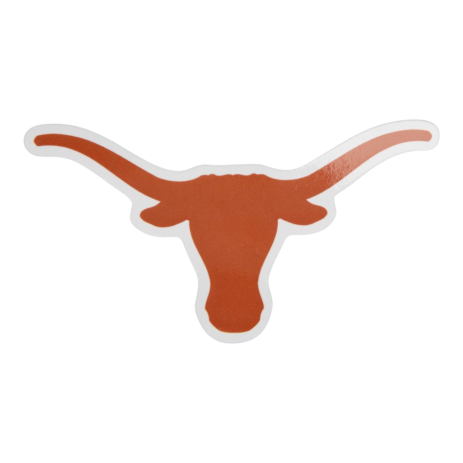 Texas Longhorn Burnt Orange Small Magnet - 5” x 3”