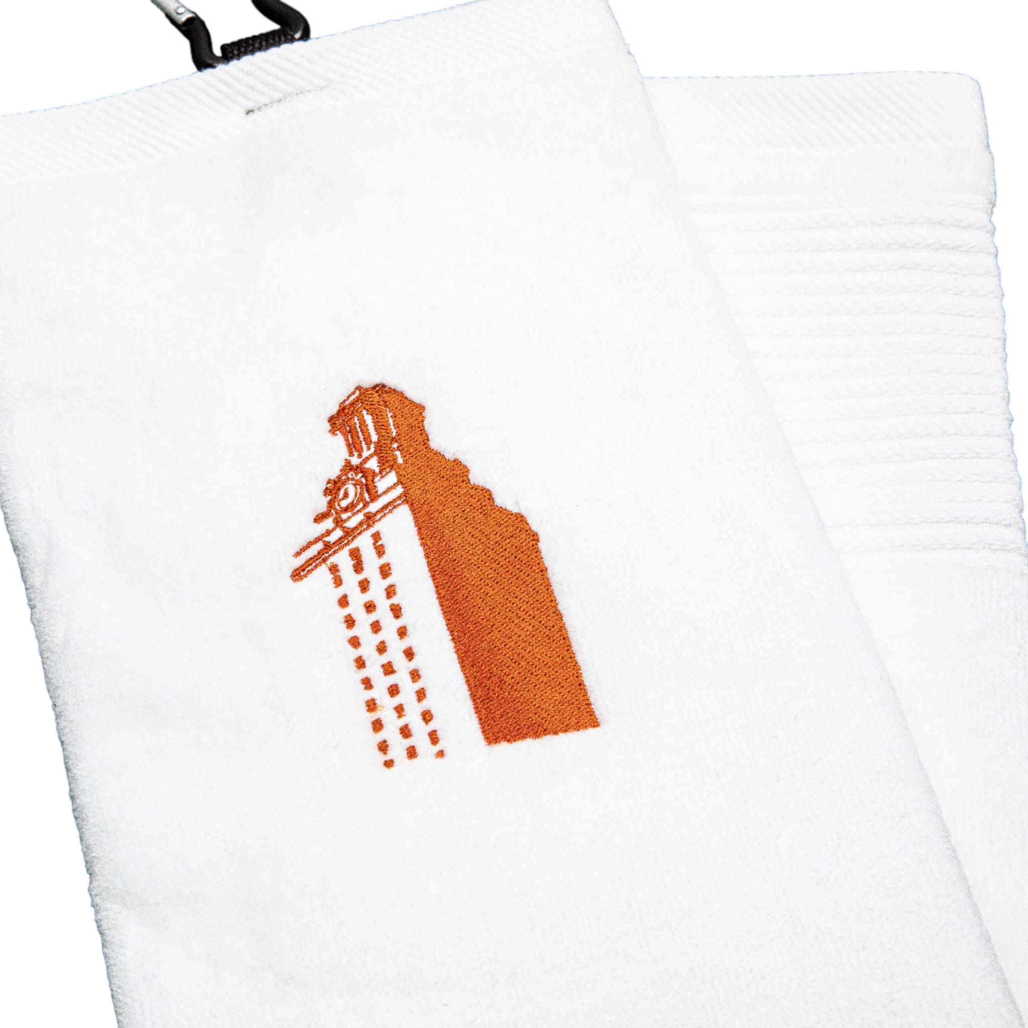 University of Texas Tower Embroidered Golf Towel