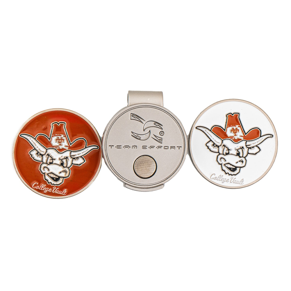 Texas Longhorns Vault Logo Golf Hat Clip