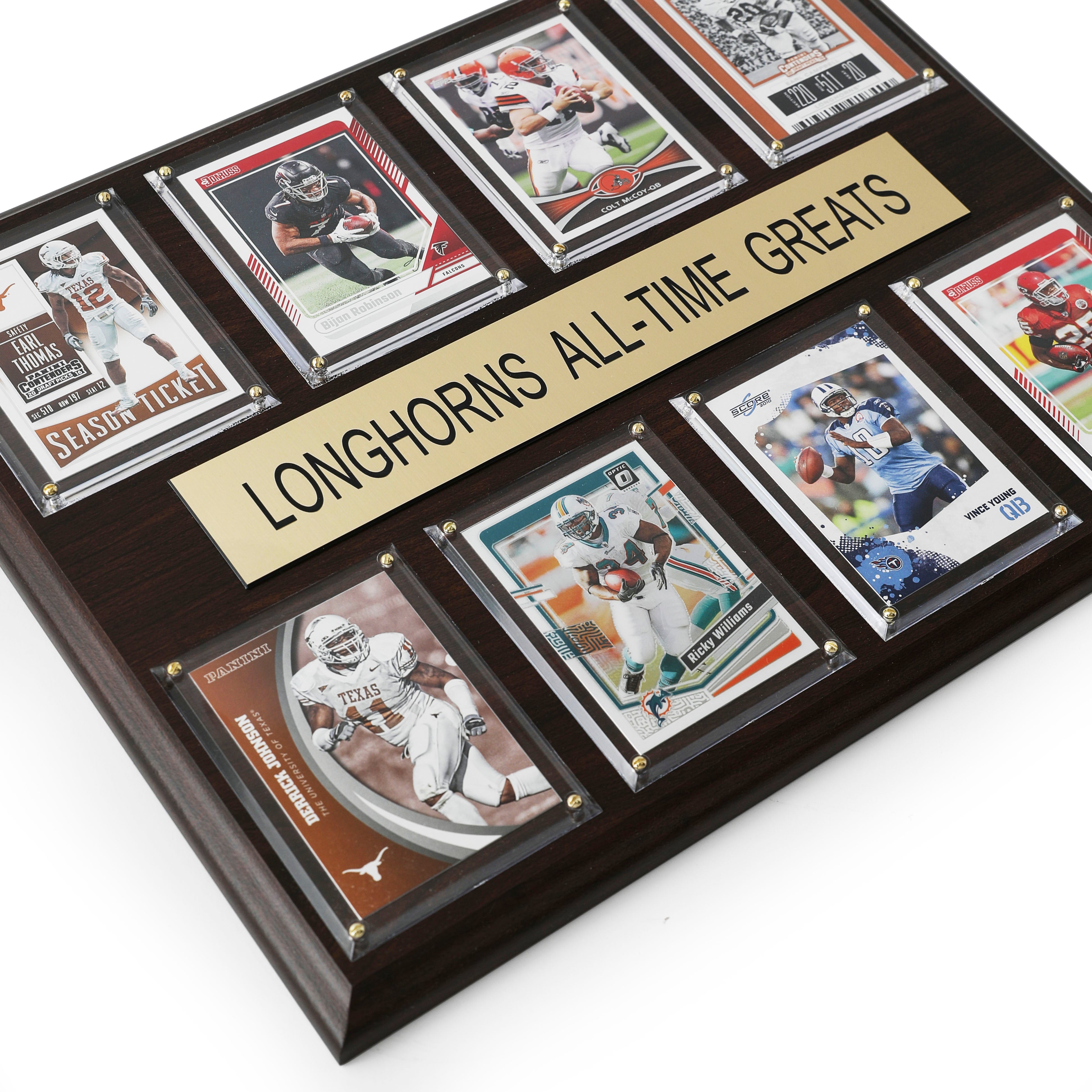 Texas Longhorns All-Time Greats Plaque 12