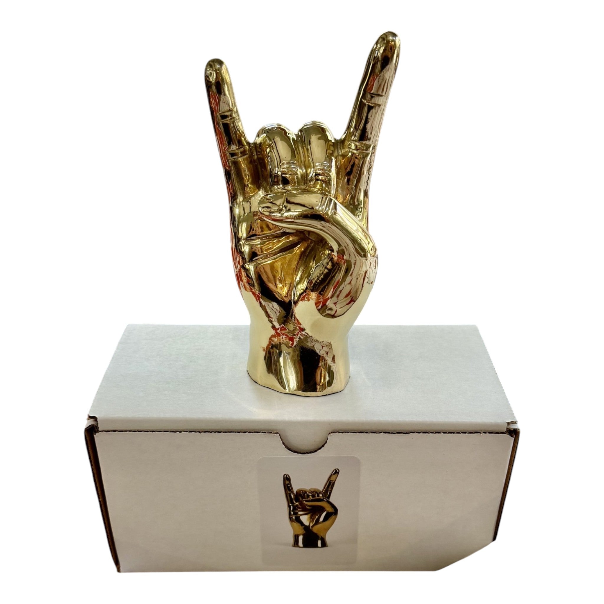 Brass Hand Sculpture