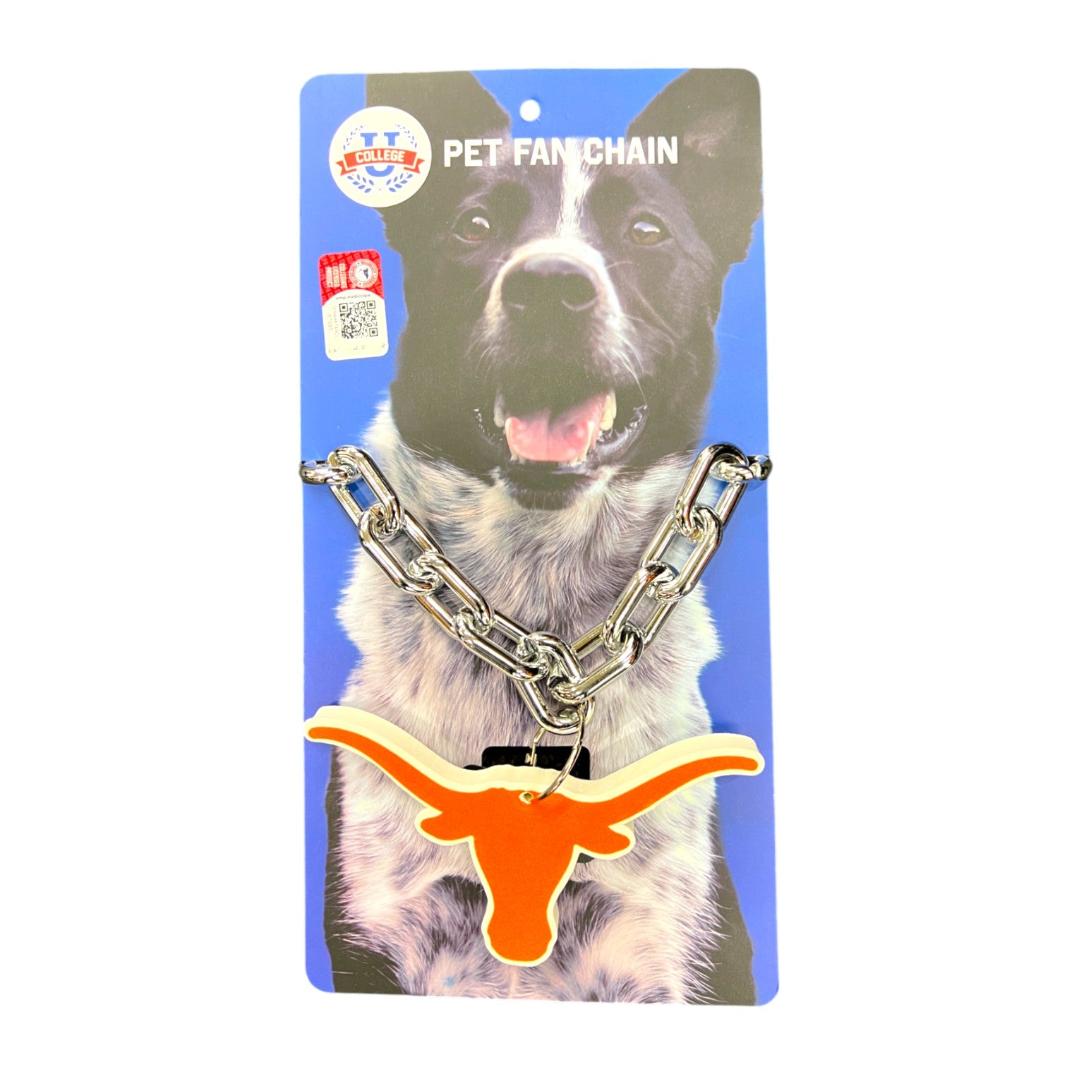 Texas Longhorns Pet Fan Chain