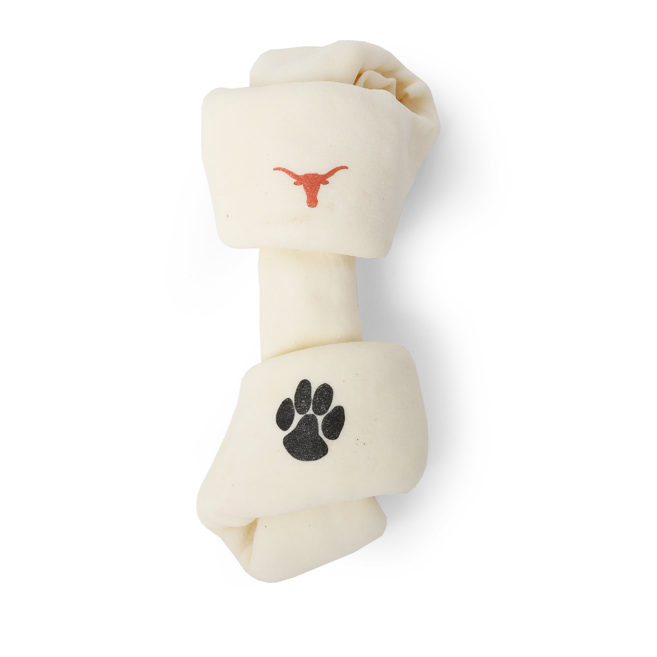 Texas Longhorns Collegiate Rawhide Dog Bone