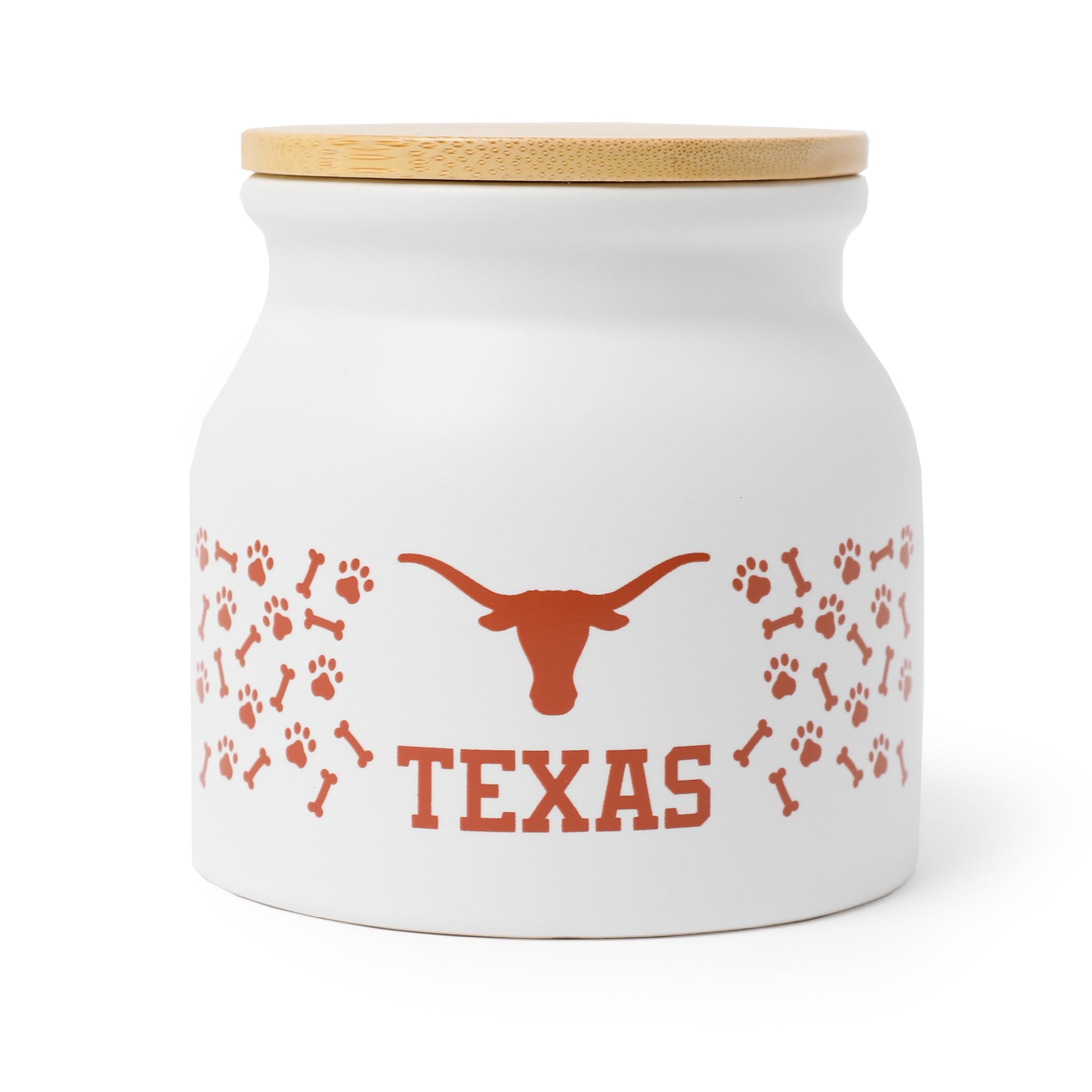 Texas Longhorns Rover Pet Treat Jar