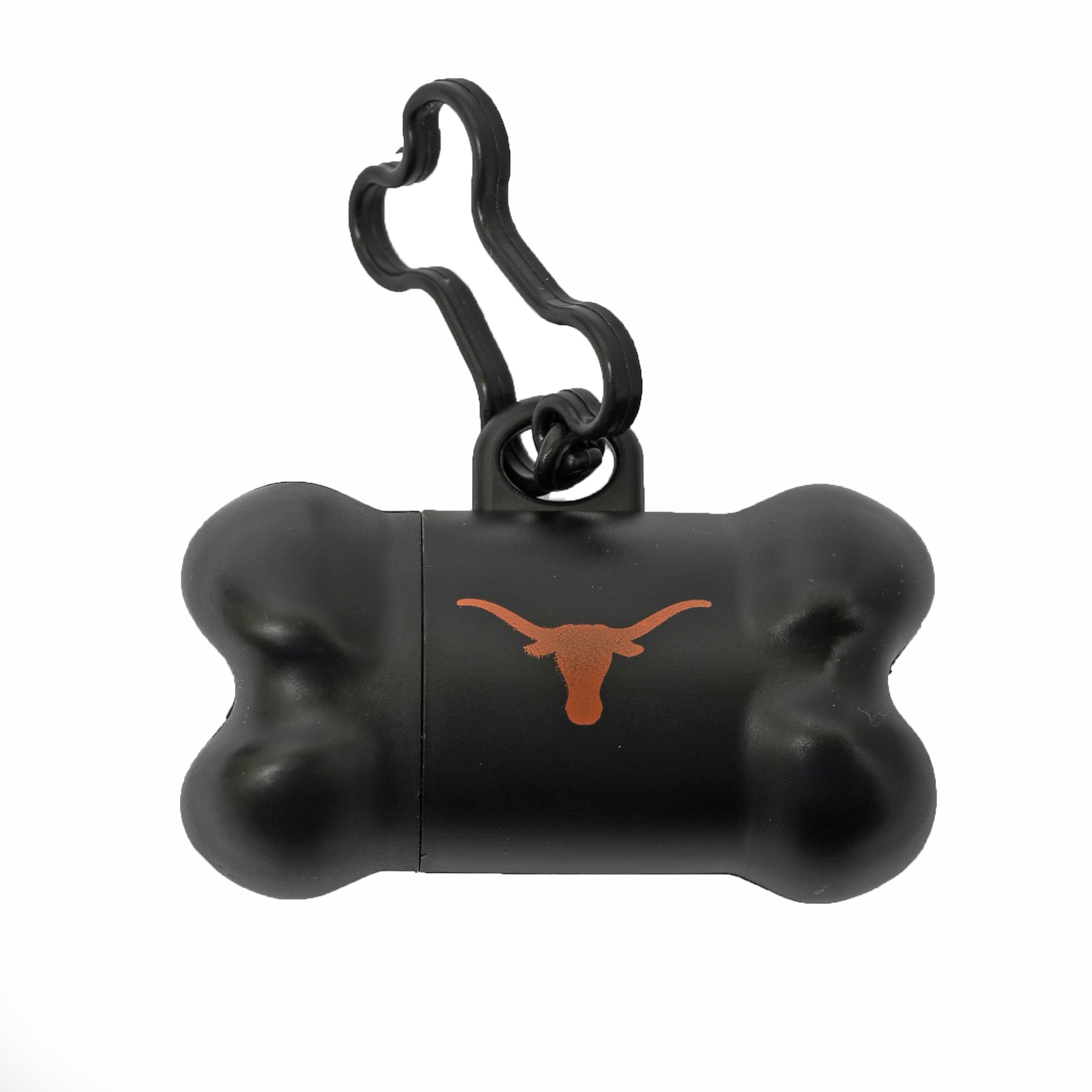 Texas Longhorns Bone Shaped Pet Waste Bag Dispenser