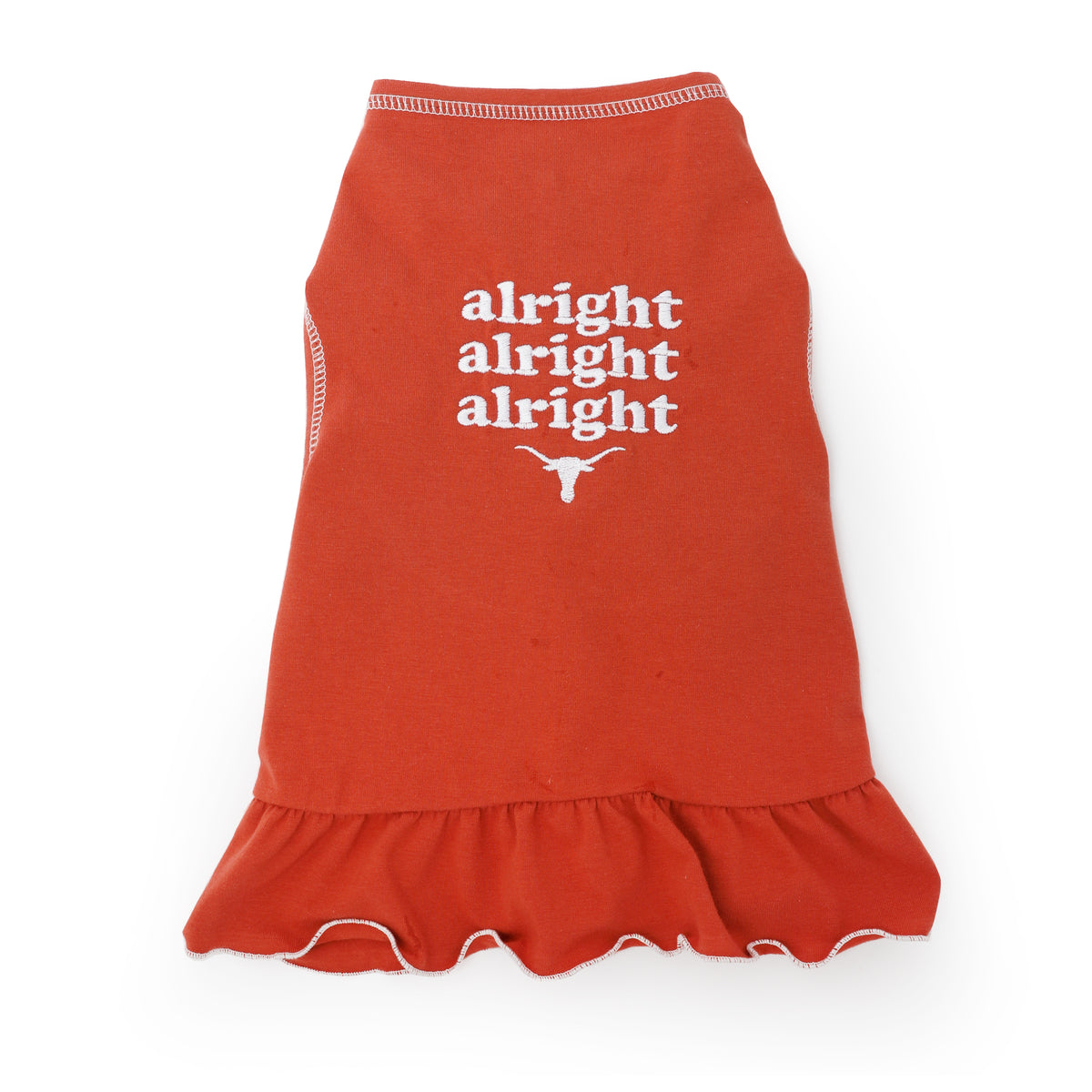 Texas Longhorns Cheerleader Dog Dress Alright X3