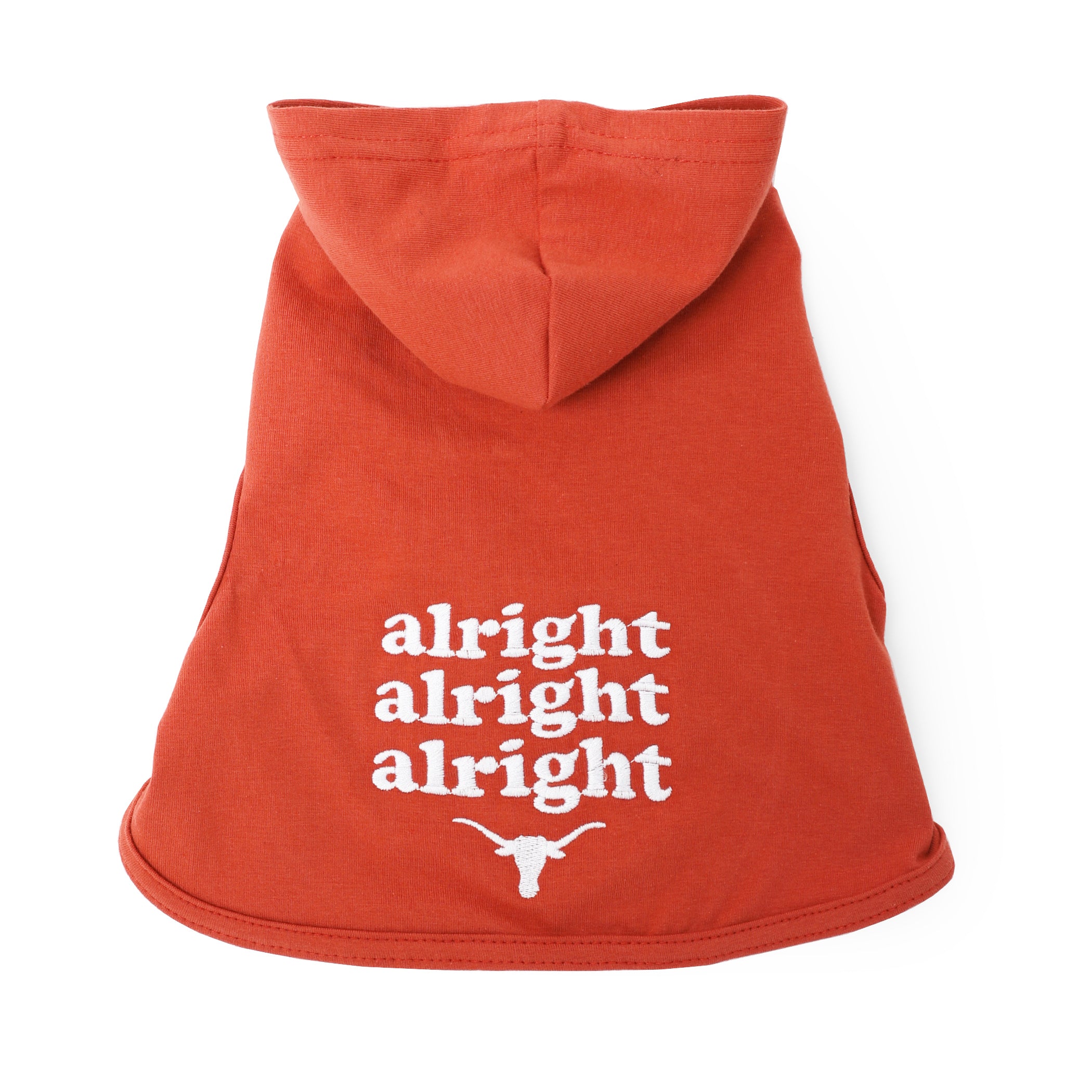 Texas Longhorns Hooded Dog Shirt Alright X3