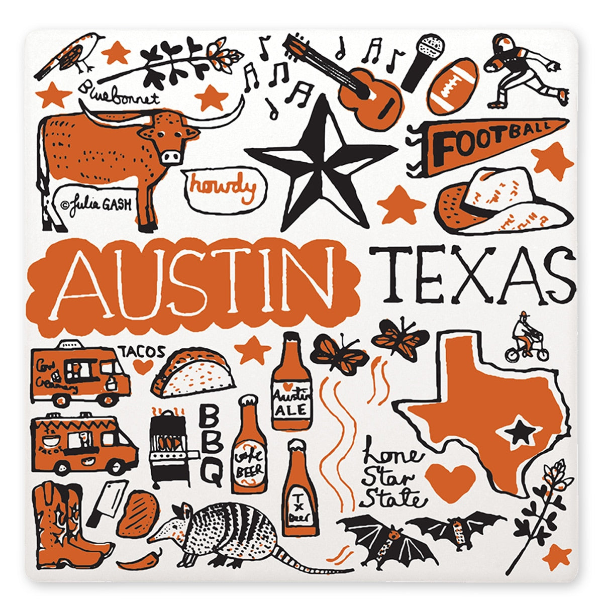 Julia Gash Austin Texas Trivet