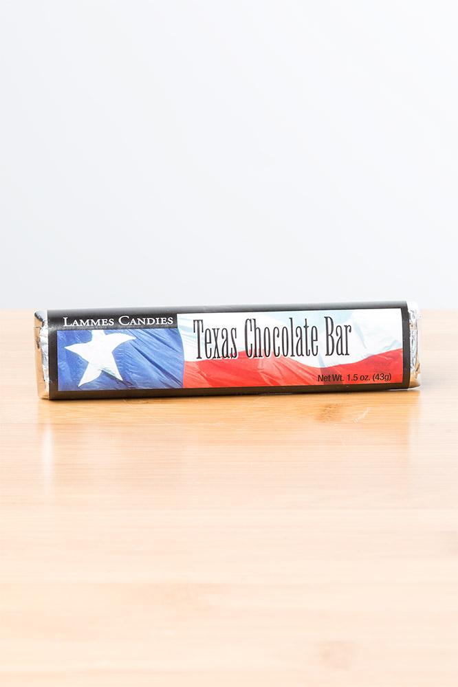 Lammes Candies Texas Chocolate Bar