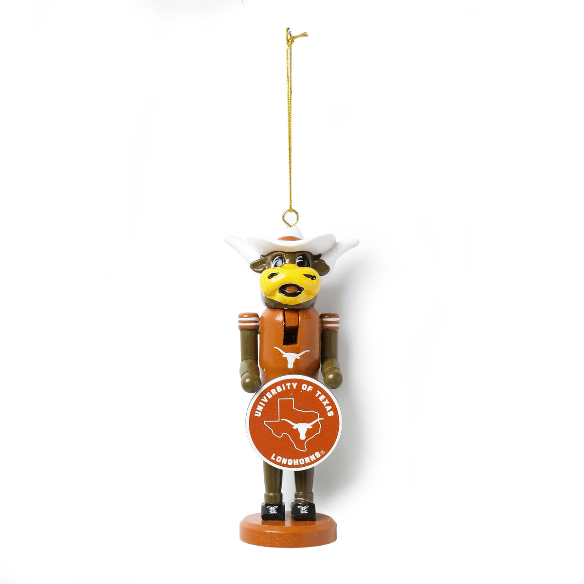 Texas Longhorns Nutcracker Ornament - 6"
