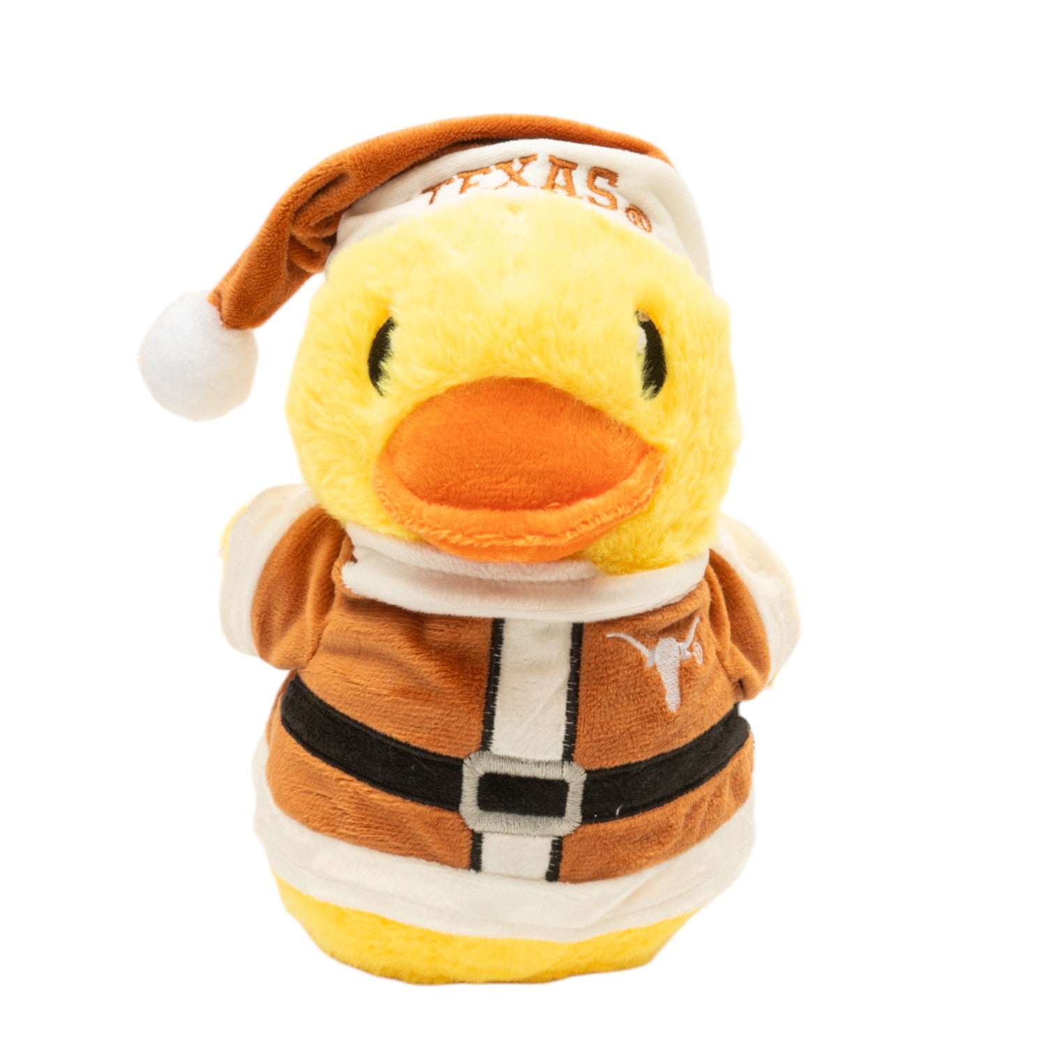 Texas Longhorns Santa Duck Plush 10"