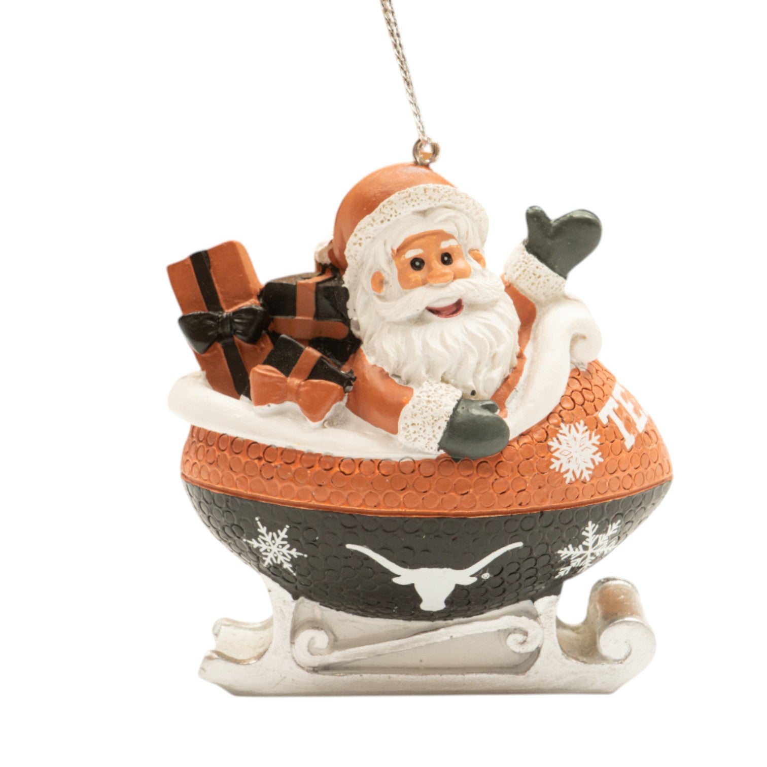 Texas Longhorns Football Sleigh Ornament