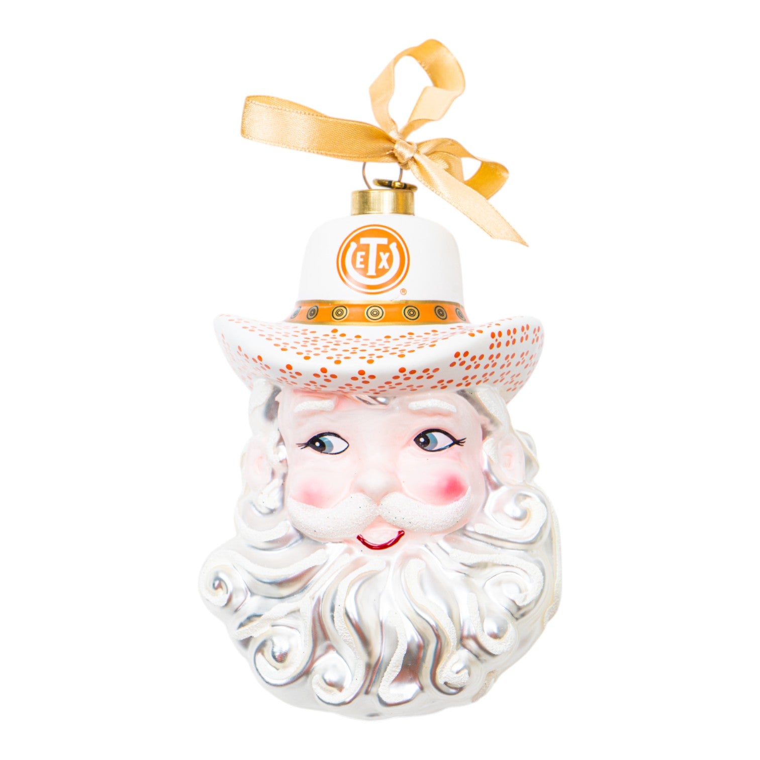 Texas Exes Cowboy Santa Ornament