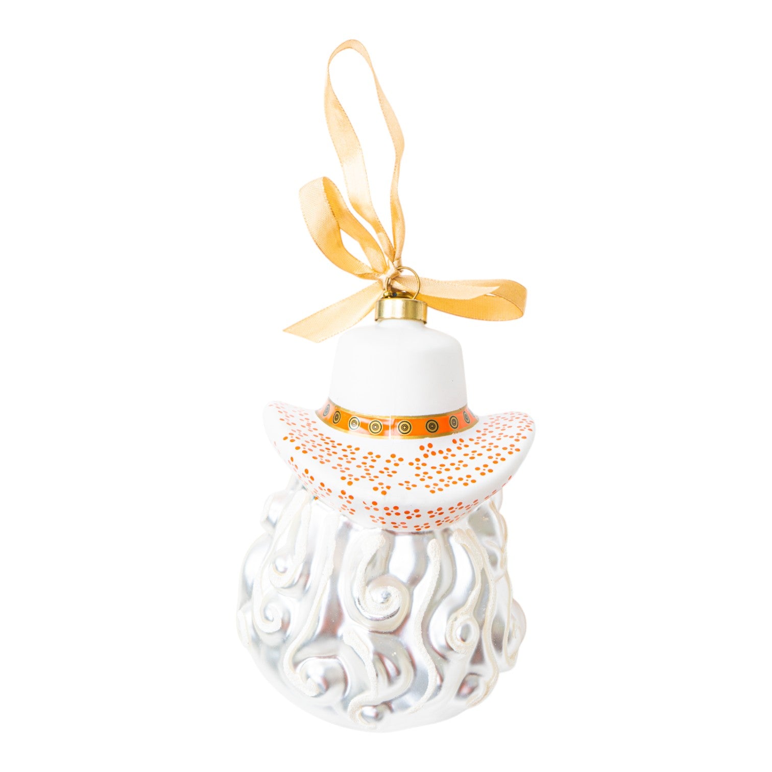 Texas Exes Cowboy Santa Ornament