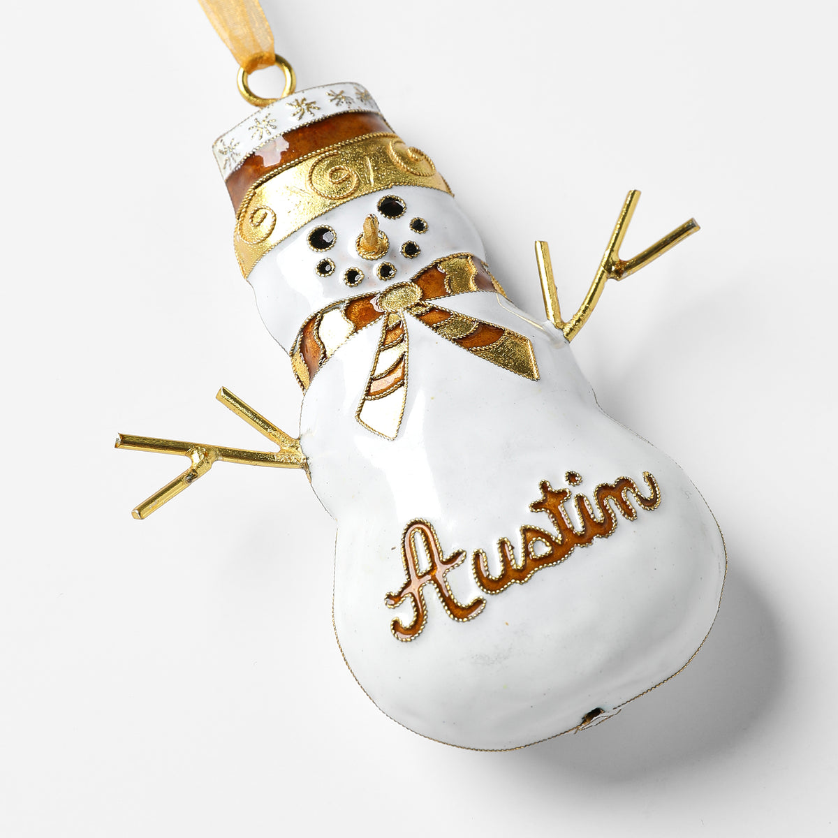 Kitty Keller Austin Snowman Ornament
