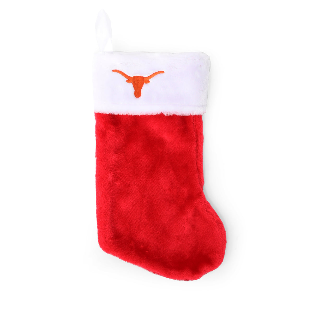 Texas Longhorns Embroidered Stocking
