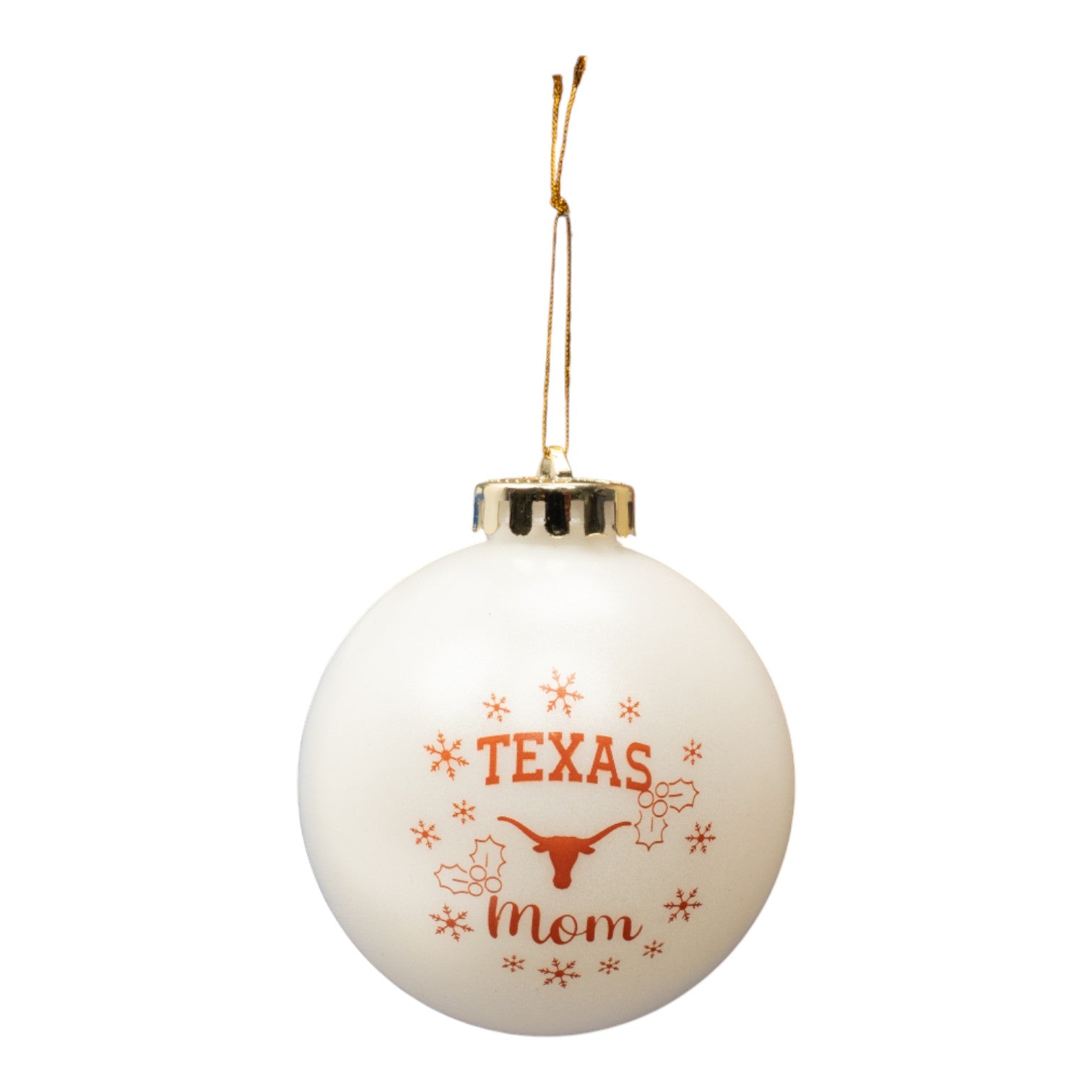 Texas Longhorns Mom Ornament