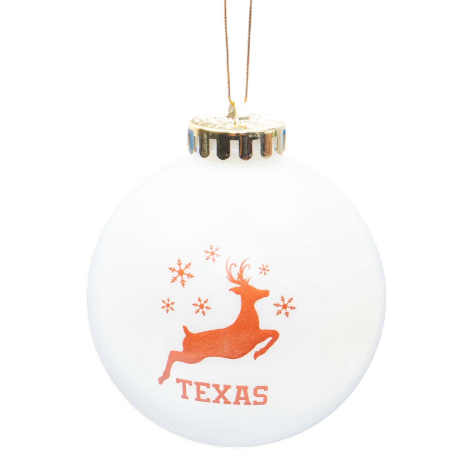 Texas Reindeer Ornament