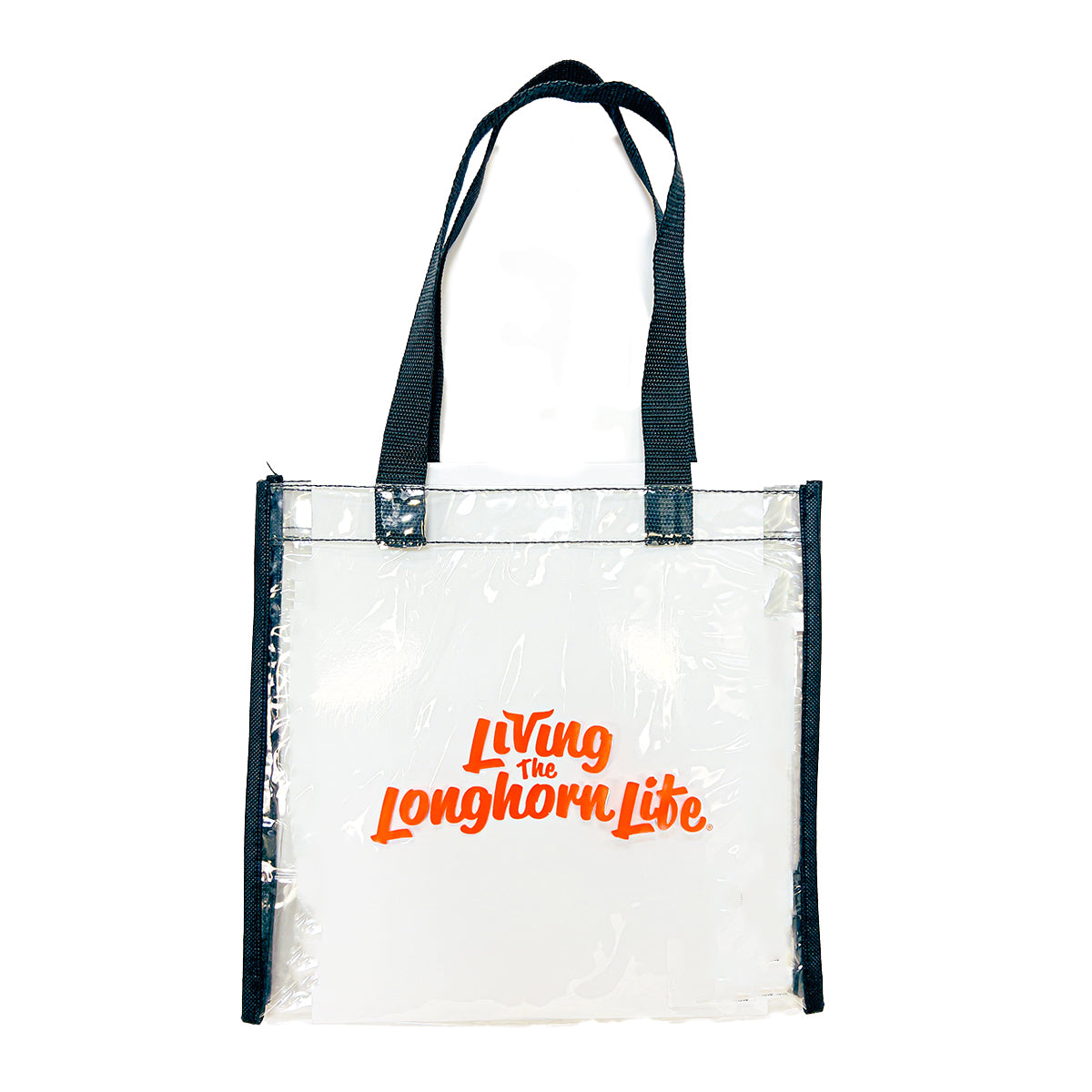 Living the Longhorn Life Clear Stadium Tote Bag
