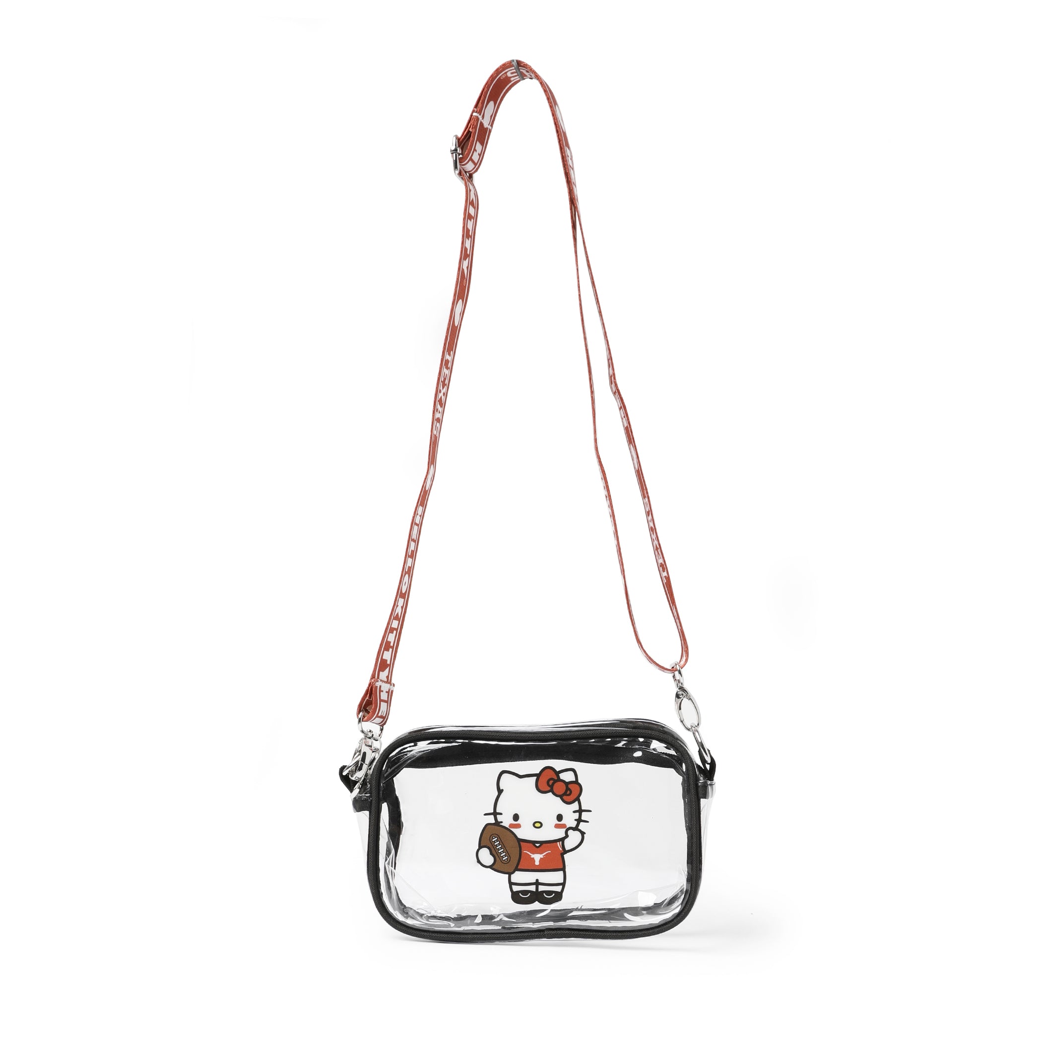 Texas Longhorns Hello Kitty Clear Camera Bag