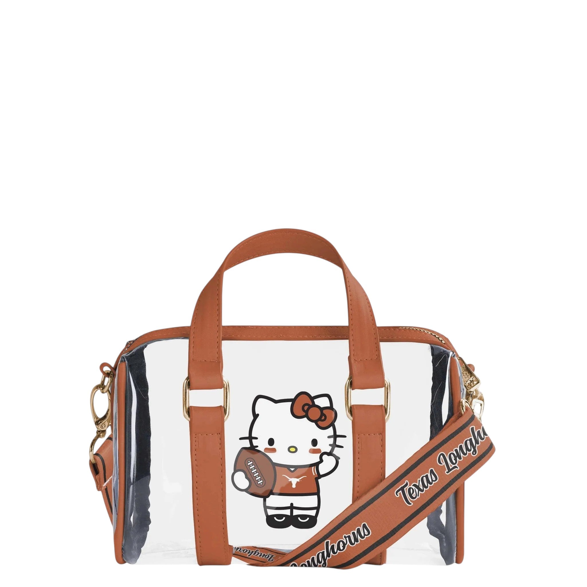 Texas Longhorns Hello Kitty Clear Mini Duffle