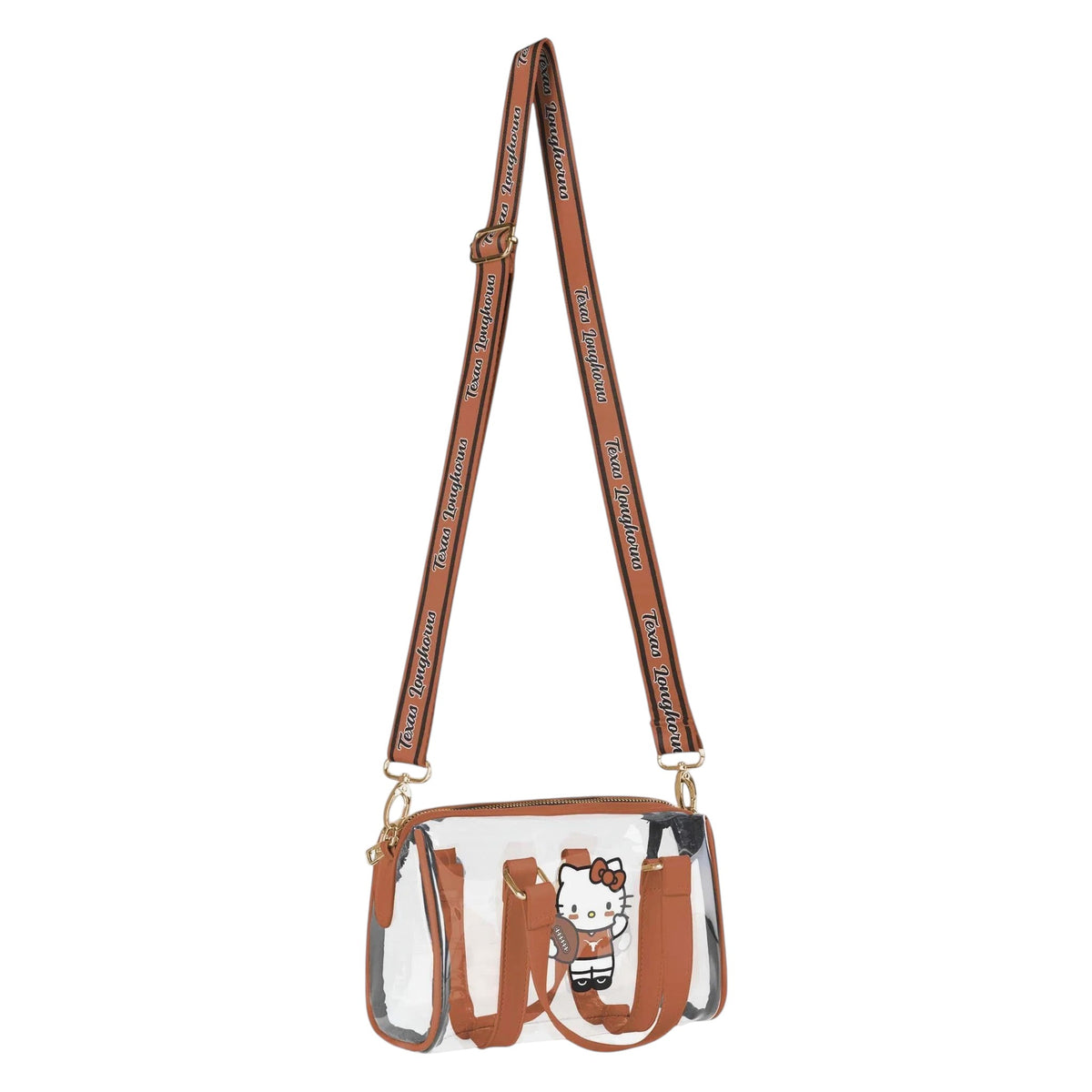 Texas Longhorns Hello Kitty Clear Mini Duffle