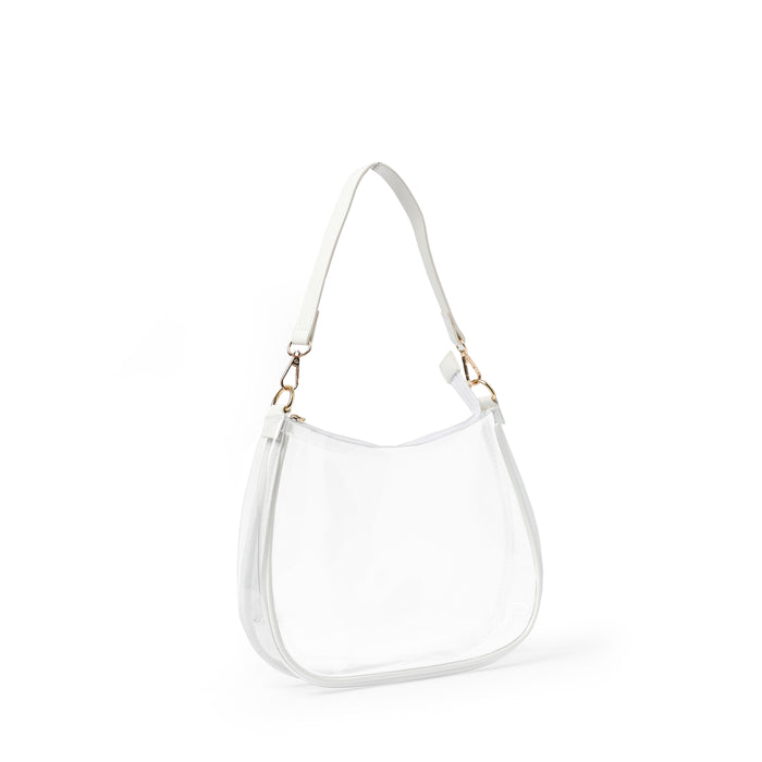 The Clara Clear White Bag