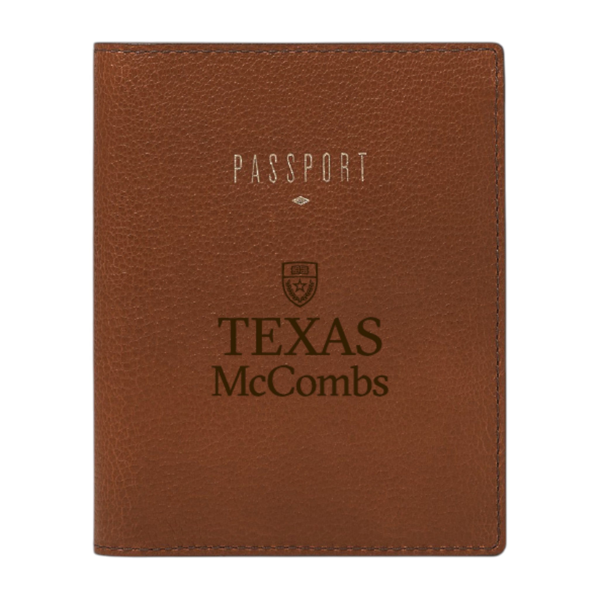 University of Texas McCombs RFID Fossil Passport Cover