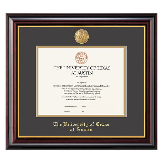 University of Texas Windsor Medallion Diploma Frame