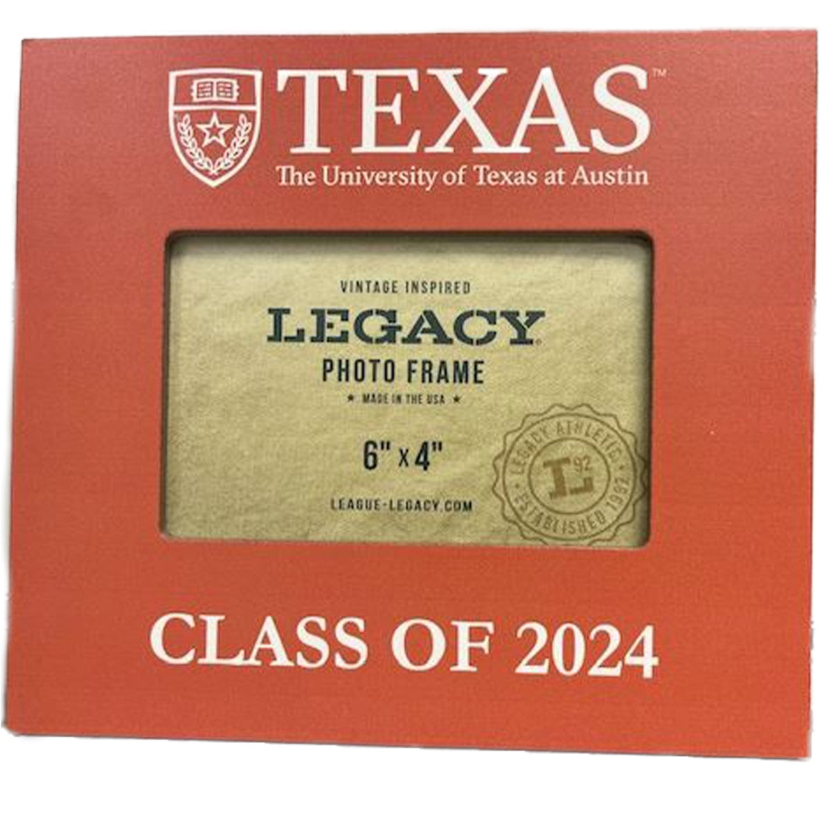 University of Texas Class of 2024 Picture Frame