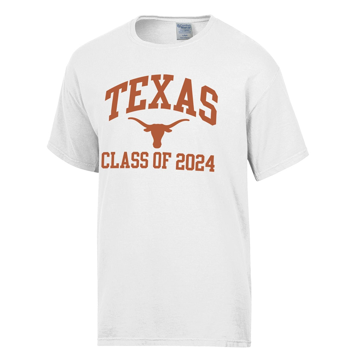 University of Texas Class of 2024 Grad Block ComfortWash Tee