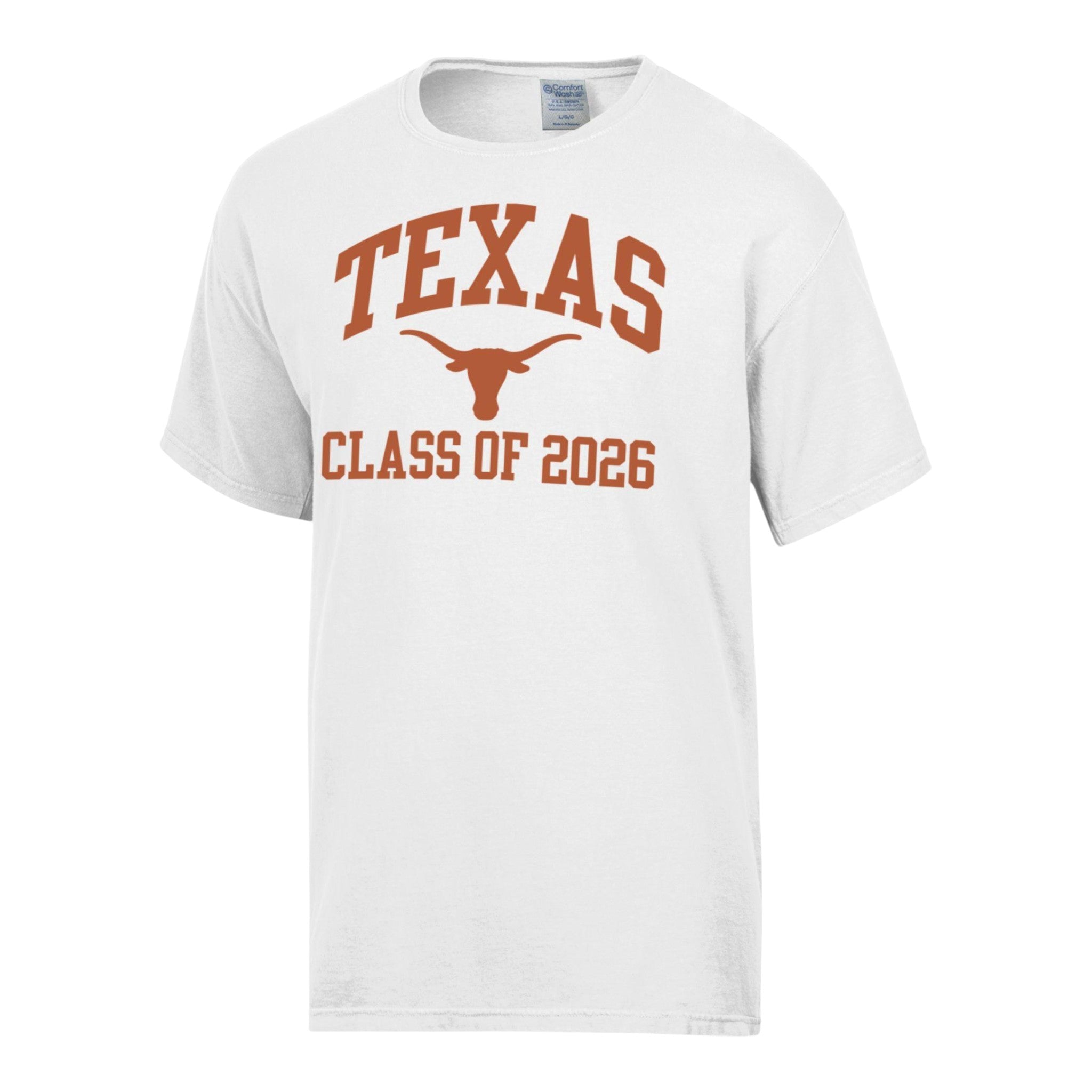 Texas Longhorns Class of 2026 Grad ComfortWash Tee