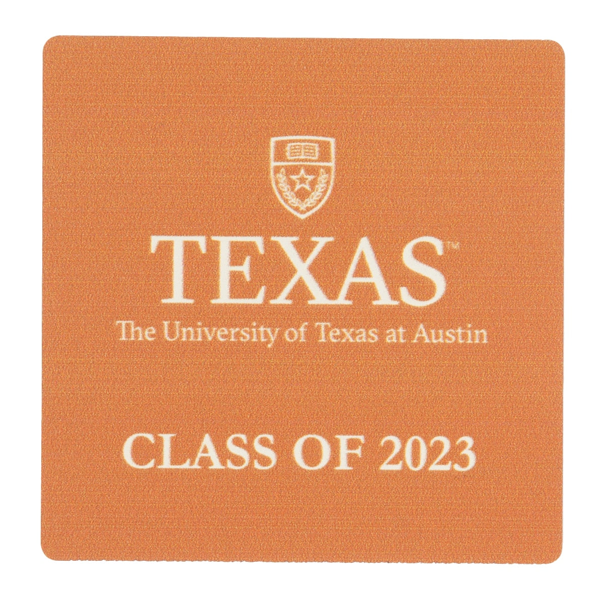 University of Texas Shield Class of 2023 Wood Magnet