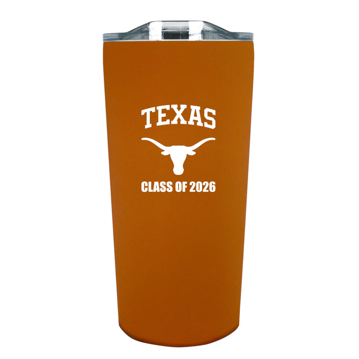 Texas Longhorns Class of 2026 Soft Touch Tumbler - 18oz